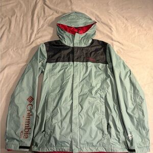 Columbia PFG Green Rain Jacket